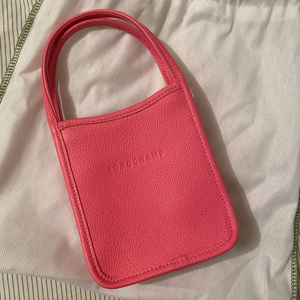 Longchamp
Le Foulonne XS Leather Top-Handle Bag